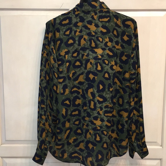 NWT Philosophy Republic animal print blouse Size S - Picture 8 of 9
